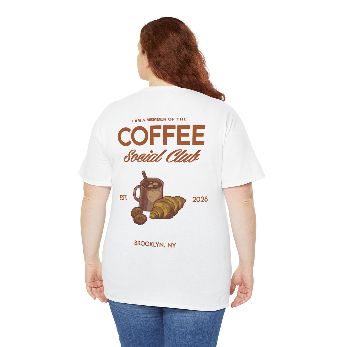 Coffee Social Club Tee — "I Am a Member of the Coffee Social Club" Graphic T‑Shirt