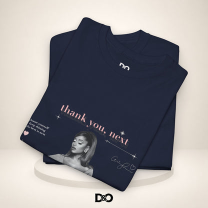Danke, Nächster Tee — Ariana Retro Foto Grafik T-Shirt
