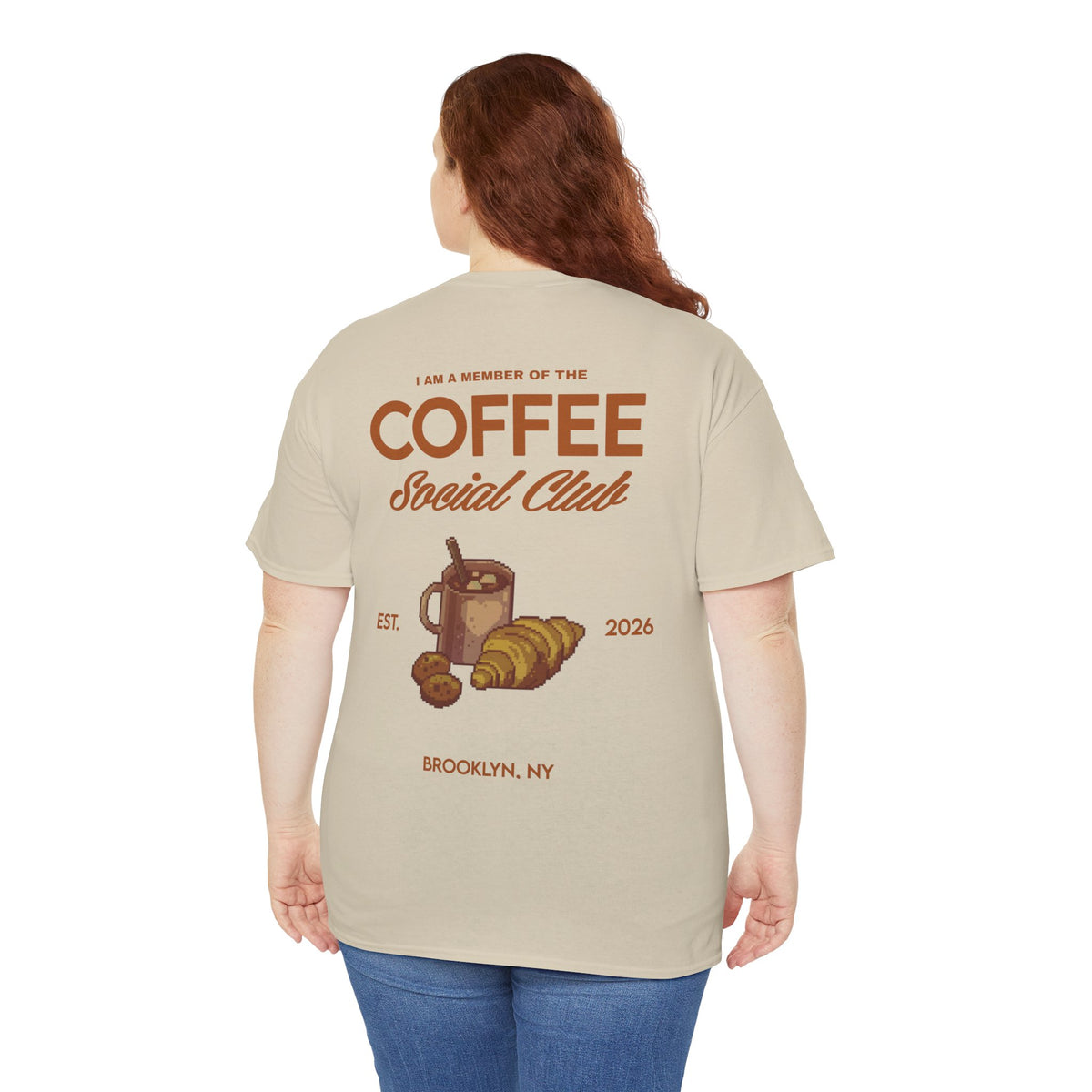 Coffee Social Club Tee — "I Am a Member of the Coffee Social Club" Graphic T‑Shirt