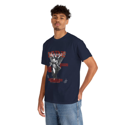 T-shirt graphique Ange Divin — T-shirt style statue vintage