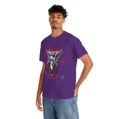 T-shirt graphique Ange Divin — T-shirt style statue vintage
