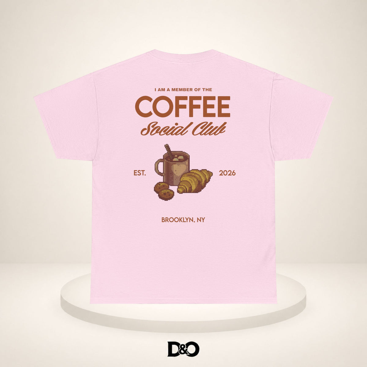Coffee Social Club Tee — "I Am a Member of the Coffee Social Club" Graphic T‑Shirt