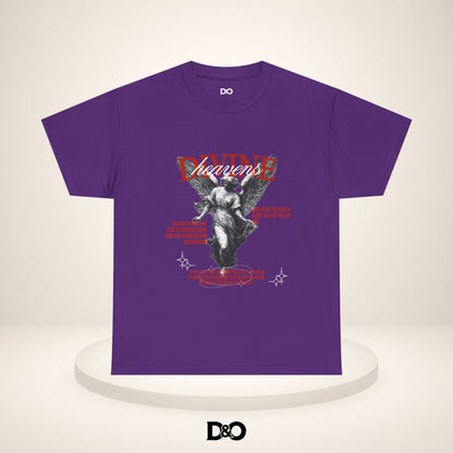 T-shirt graphique Ange Divin — T-shirt style statue vintage