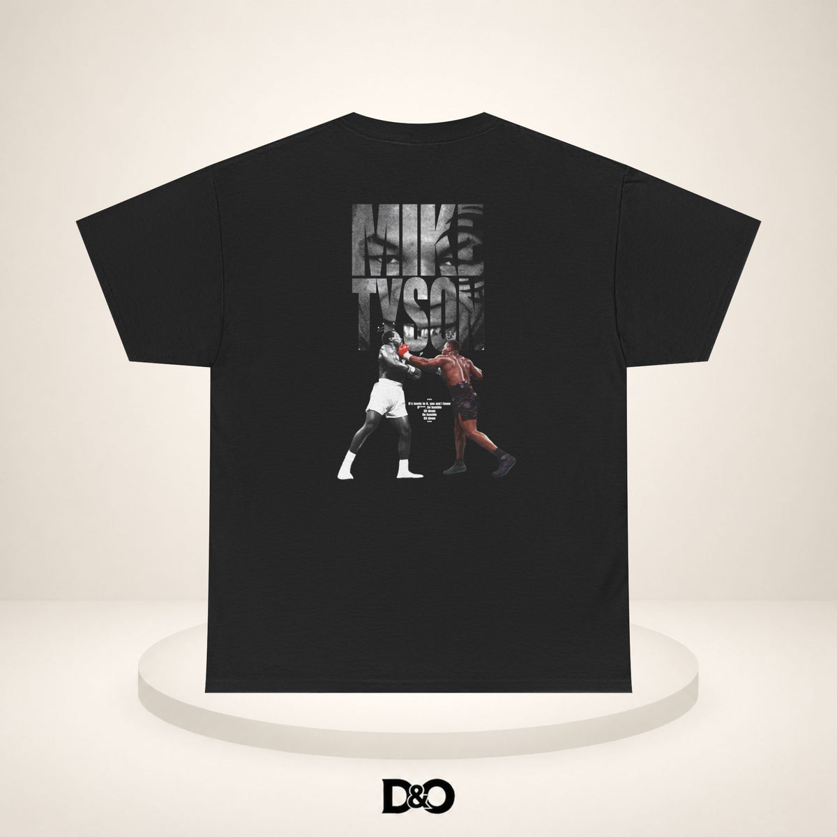 Mike Tyson Boxing T‑Shirt — Vintage Fight Graphic Tee
