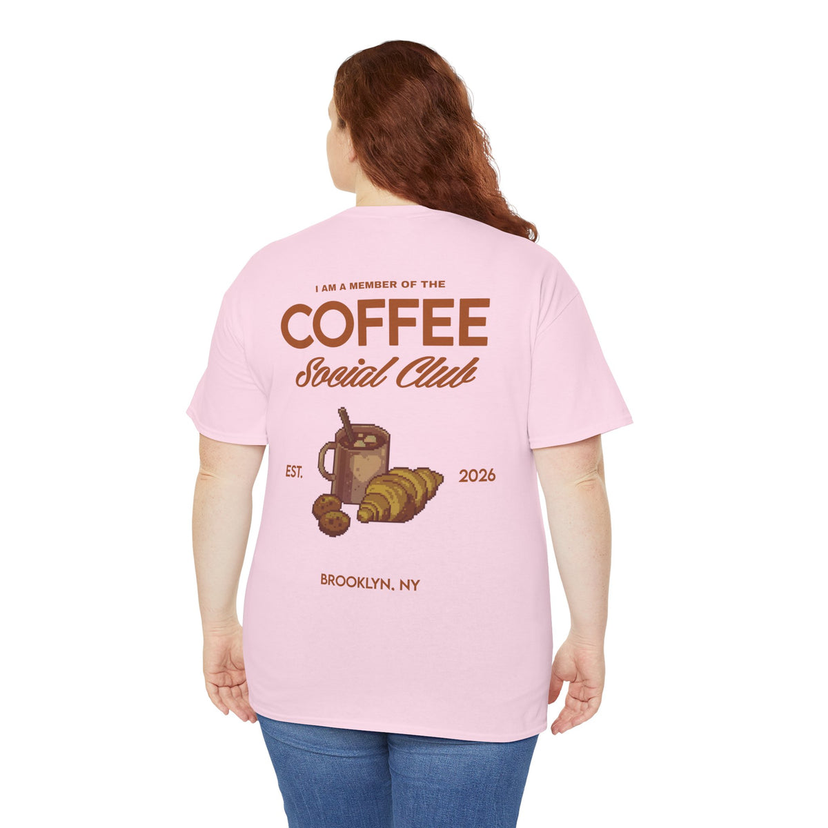 Coffee Social Club Tee — "I Am a Member of the Coffee Social Club" Graphic T‑Shirt