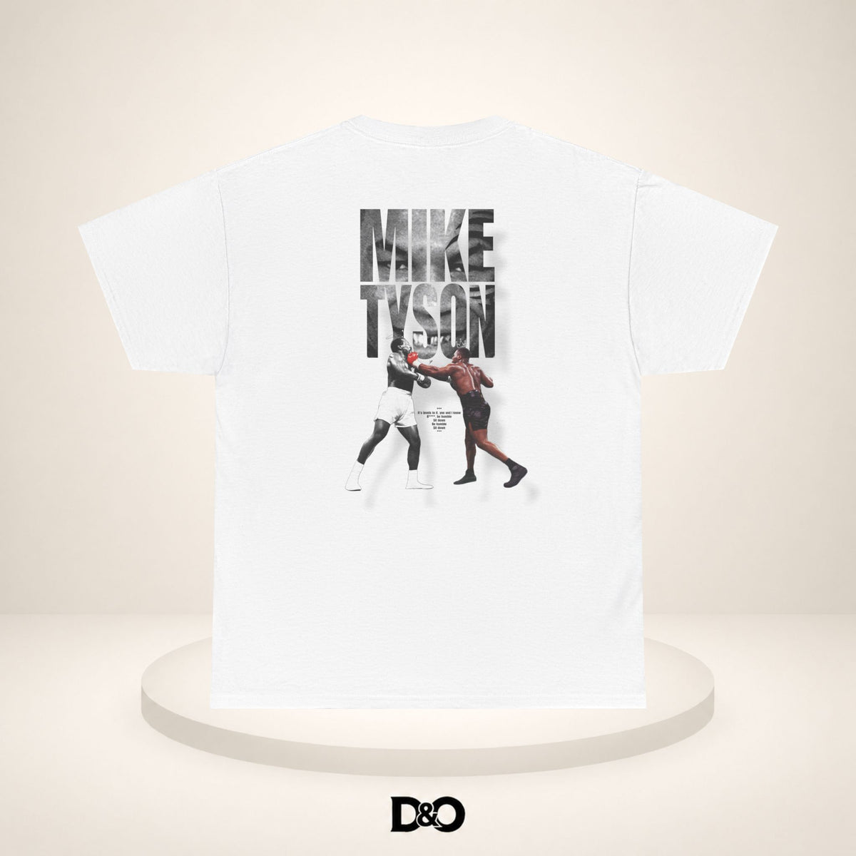 Mike Tyson Boxing T‑Shirt — Vintage Fight Graphic Tee
