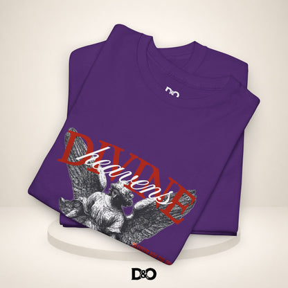 T-shirt graphique Ange Divin — T-shirt style statue vintage