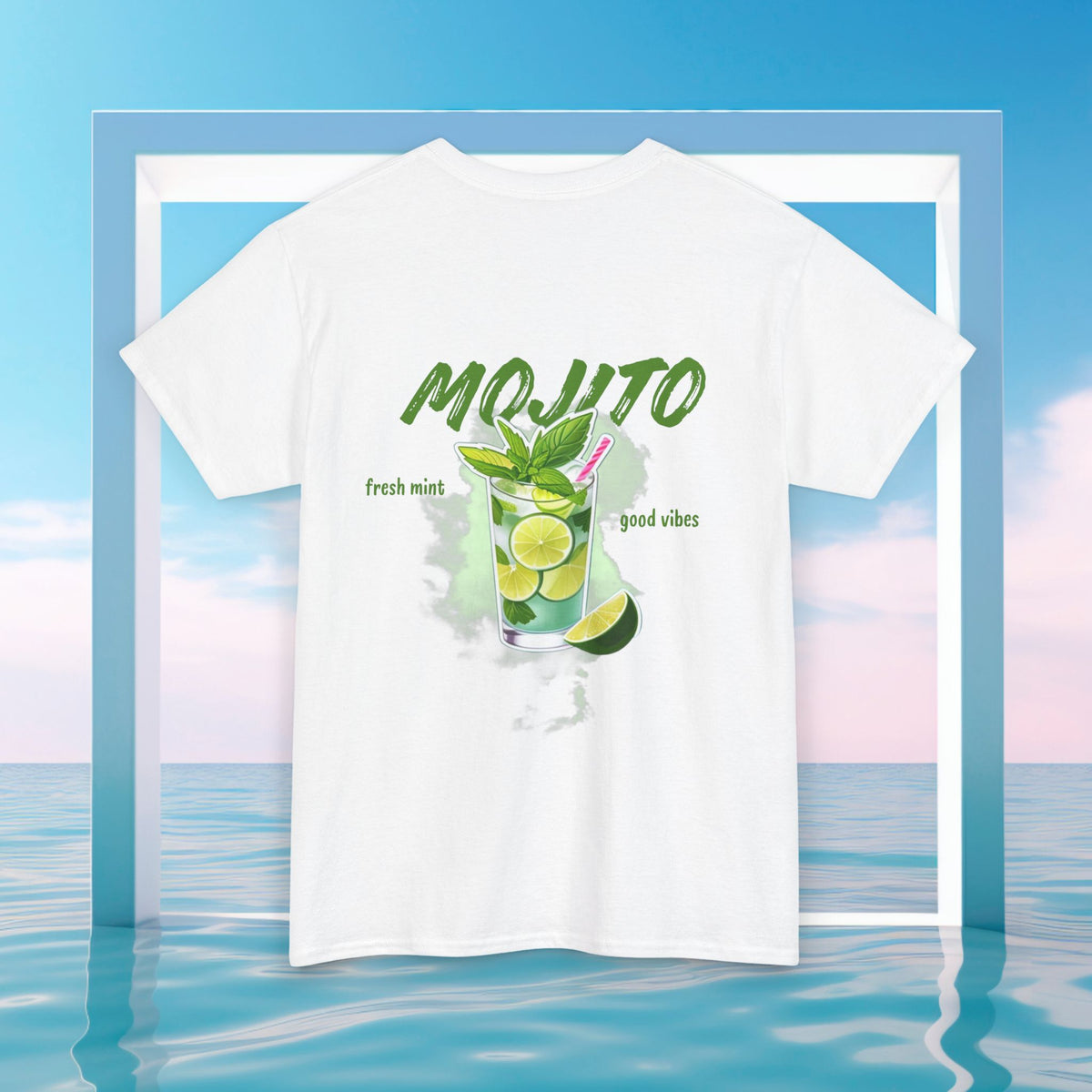 Mojito Cocktail T‑Shirt — Fresh Lime & Good Vibes Tee
